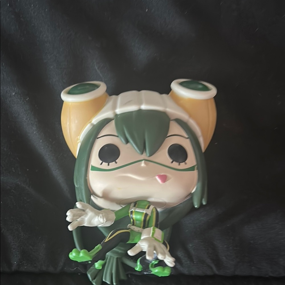 Anime Funko Pop Green and White Frog Character Figure